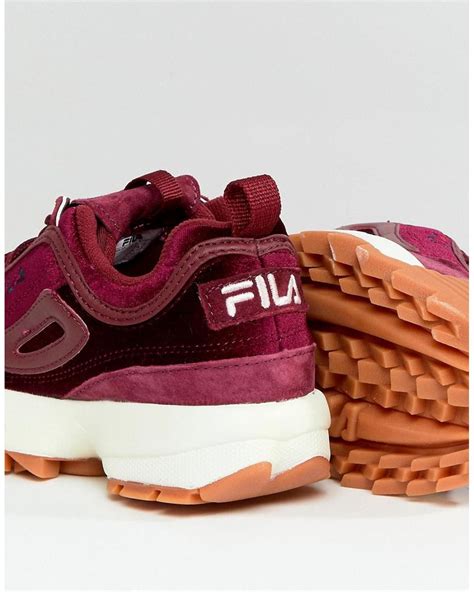 Fila Sneakers Burgundy Atelier Yuwa Ciao Jp