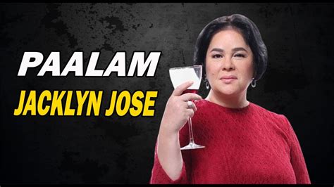 Jacklyn Jose Pumanaw Na Ano Ang Dahilan Ng Kanyang Pagpanaw Youtube