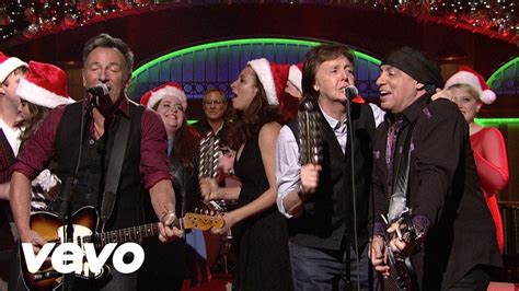 Bruce Springsteen Santa Claus Is Coming To Town Live On Snl