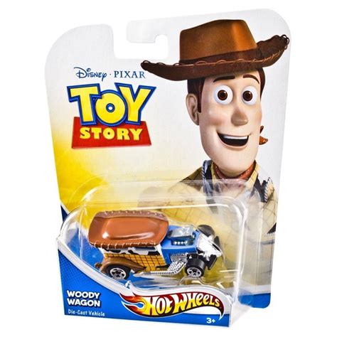 Disney Pixar Hot Wheels Woody Wagon Woody Wagon Toy Story Hot Wheels 2011 Die Cast Vehicle By