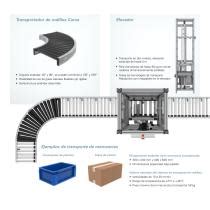 El Transportador De Rodillos Plug Play Robotunits Italia Srl