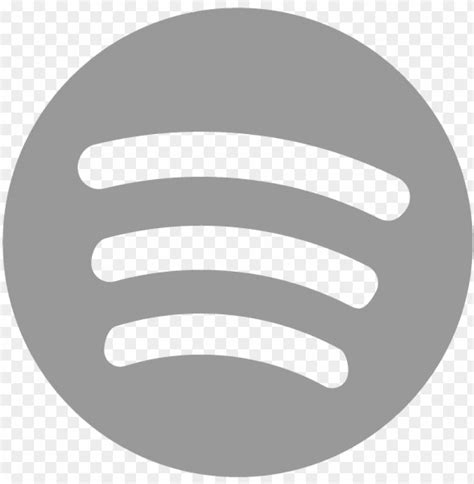 Spotify Icon - Spotify Logo Black And White PNG Transparent With Clear ...