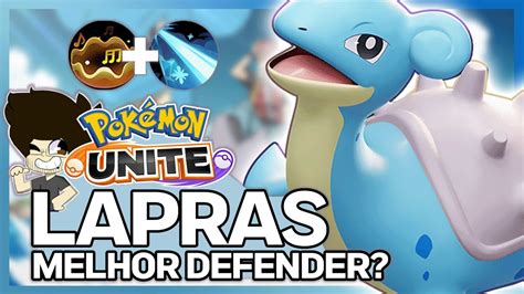 Joguei De Lapras E Achei Incrivel Ela Vai Quebrar O Jogo PokÉmon Unite PokÉmon Gameplay