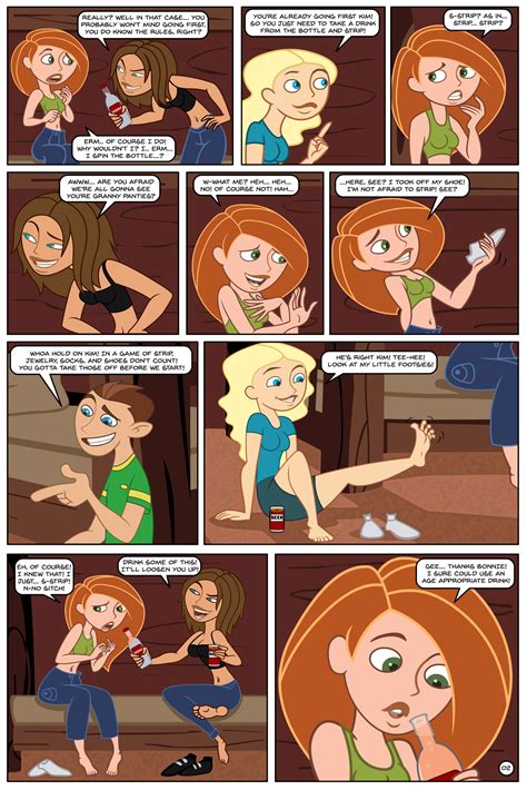 Kim Possible Spin Sip And Strip Porn Comic Cartoon Porn Comics Rule