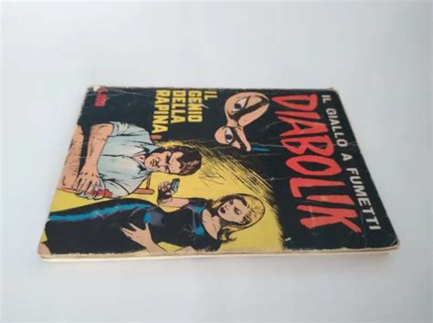 DIABOLIK ORIGINALE 2 Seconda Serie N 8 Il Genio Della Rapina 1965