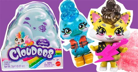 New toys 2020: Mattel Cloudees pets - cloud themed surprise figures ...