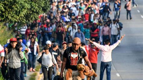 Hundreds Of Hondurans Head For Us Border In Mass Migration March