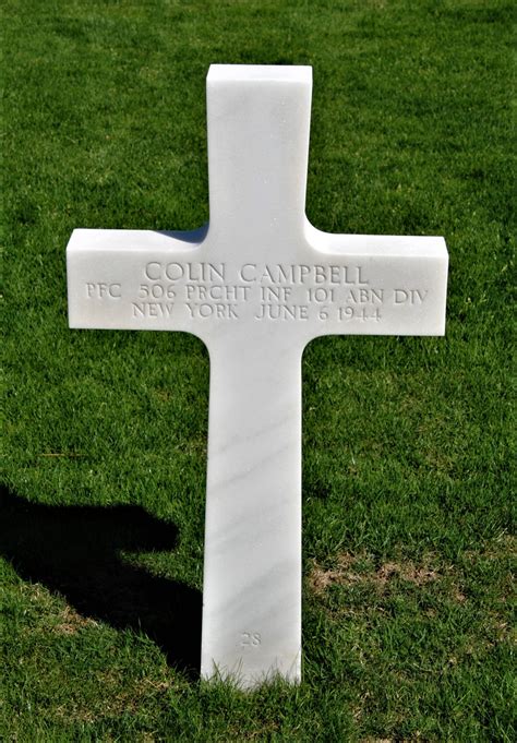 PFC Colin Campbell 1920 1944 Mémorial Find a Grave