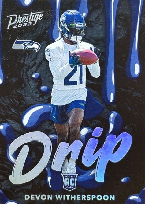 Devon Witherspoon 2023 Prestige #5 NFL Drip /(SSP) Price Guide - Sports ...