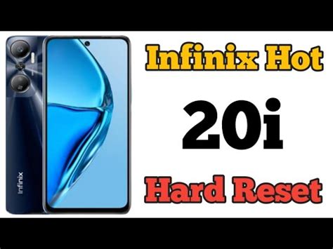 Hard Reset Infinix Hot I Password Unlock Secreen Lock Bypass