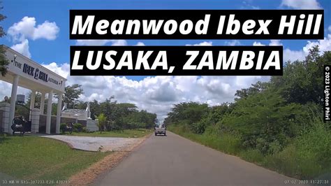 Lusaka Zambia Meanwood Ibex Hill Mission Drive Meanwood Drive