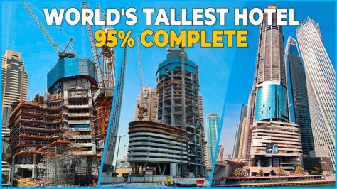 Worlds Tallest Hotel Dubai Sets Another Record With The Ciel Tower