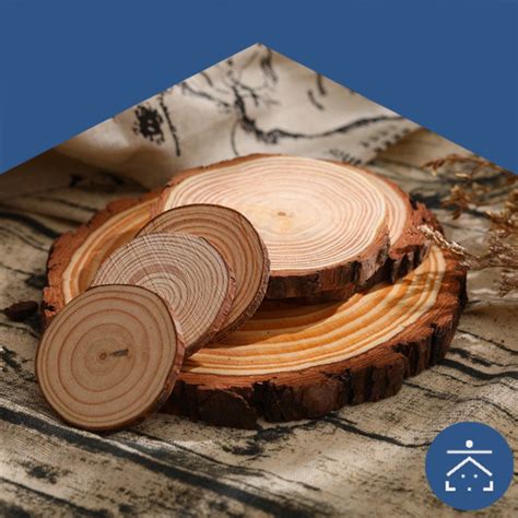 Jual Kunataruma Wood Coaster Gelas Aesthetic Kayu Alas Lucu Tatakan