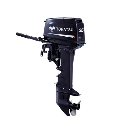 2 Stroke Double Cylinder 25HP M25hl Long Tiller Outboard Motor China