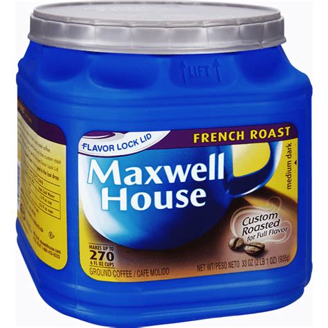 Maxwell House French Roast Medium Dark Roast Ground Coffee Coffee