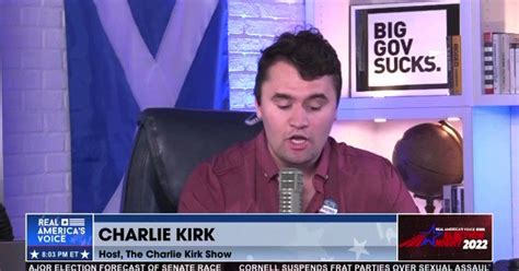 B On Twitter Rt Patriottakes Charlie Kirk Told His