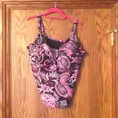 Croft And Barrow Swim Womens Croft Barrow Padded Swimsuit Top Poshmark