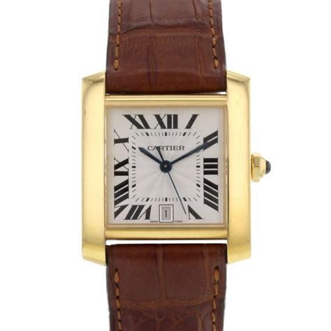 Orologio Da Polso Cartier Tank Fran Aise Collector Square