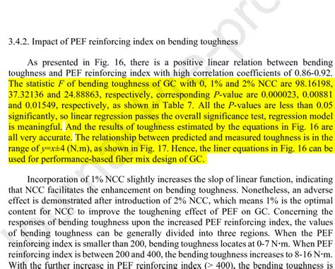 Impact Of Pef Amount On The Bending Toughness Download Scientific Diagram