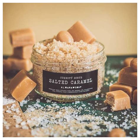 Salted Caramel Scrub Corpo Naturale Al Caramello Almara Soap