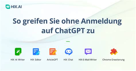 So Greifen Sie Ohne Anmeldung Chatgpt Zu Kein Chatgpt Konto Oder