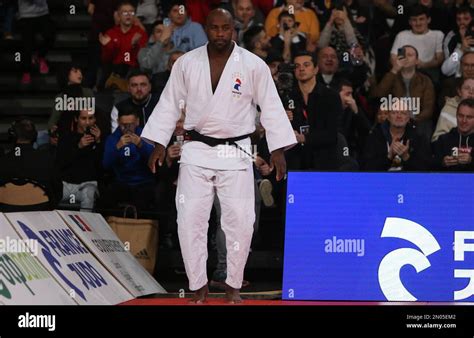 Teddy Rinner Of France During The Judo Paris Grand Slam On