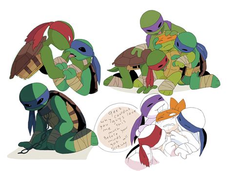 Rule 34 Donatello Tmnt Getthly Leonardo Tmnt Michelangelo Tmnt