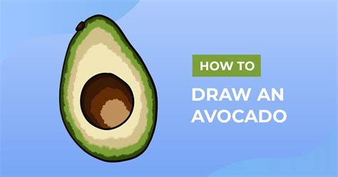 How To Draw An Avocado Design School