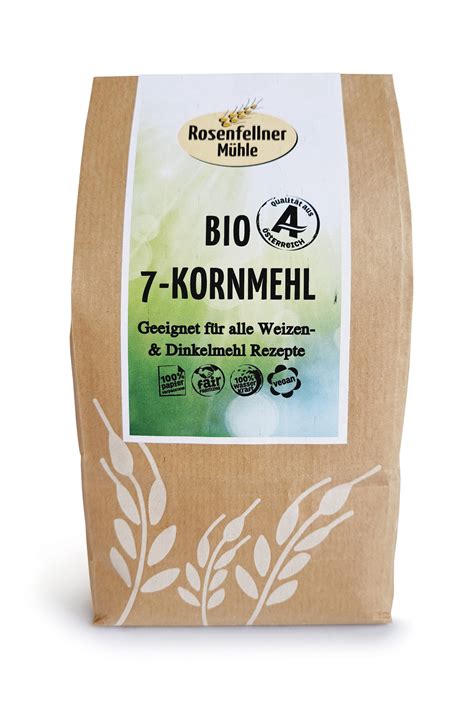 7 KORN MEHL BIO 750G Rosenfellner Mühle Naturkost GmbH