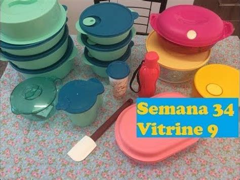 Abrindo Caixa Tupperware Semana 34 Vitrine 9 YouTube