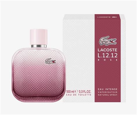 Parfum L 12 12 Rose Eau Intense 100 Ml Parfum Femme Lacoste Ventes