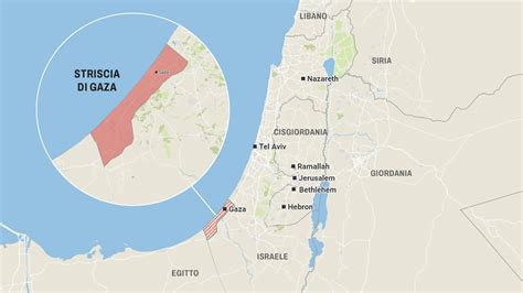 Cos’è la Striscia di Gaza e la guerra tra Israele e Hamas