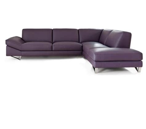 Purple Leather Sectional - Ideas on Foter