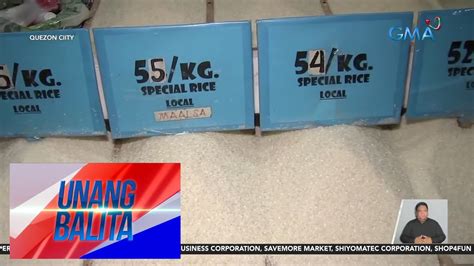 Mga Tindera Ng Bigas Pabor Sa Nationwide Rice Price Monitoring Ng Dti