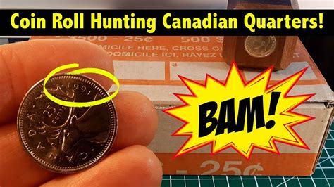 The Holy Grail Of Modern Canadian Quarters Found Coin Roll Hunting