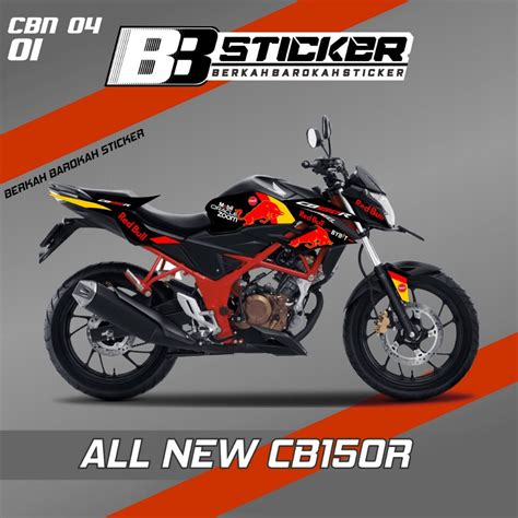 Jual STRIPING VARIASI NEW CB 150R FACELIFT BISA HOLOGRAM STIKER ALL