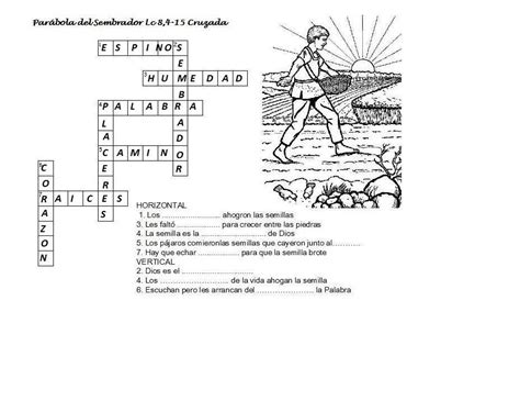 La Parabola Del Sembrador Lucas 8 4 15 Plis Ayuda Brainly Lat