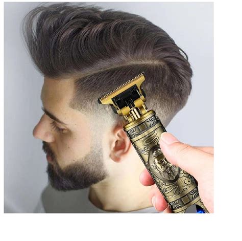 Maquina DRAGÃO Cortar Cabelo E Barbearia BARBA PERFEITA HAIR TRIMMER