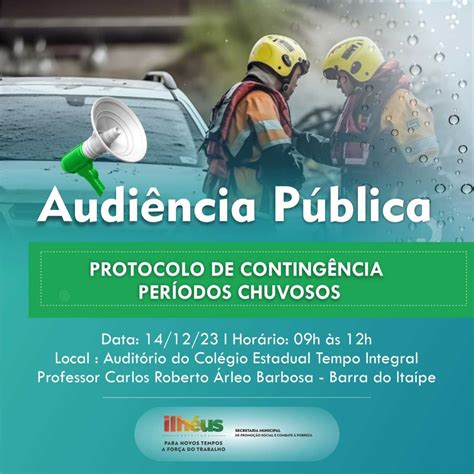 Audiência Pública Prefeitura Vai Apresentar Protocolo De Contingência