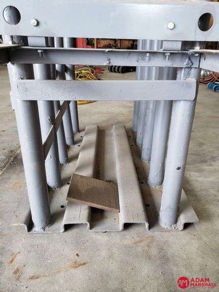 Tire cage/fabricated steel cage - Adam Marshall Land & Auction, LLC