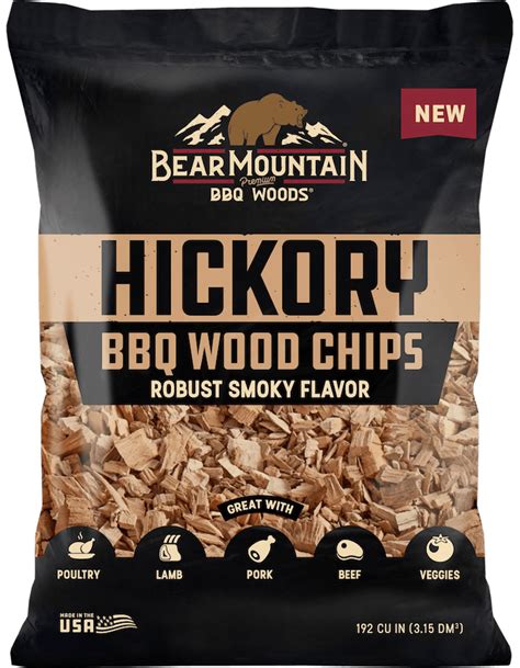 Bear Mountain Hickory Wood Chips | Lumberjack Distributor Canada