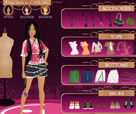 Fashion Design Games - Virtual Worlds for Teens