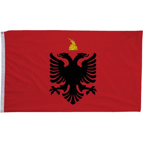 Albanian Kingdom Flags (1928-1939) | Albania Flags | FlagLadyUSA.com