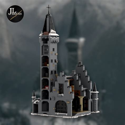 Lego Moc Nurmengard Castle By Jlbricks Rebrickable Build With Lego