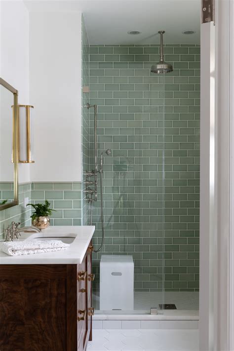 Green Tile - Bathroom Installations | Centsational Style