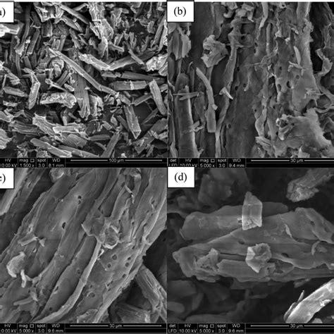 Sem Micrographs Of Opf Mcc At A Magnification B