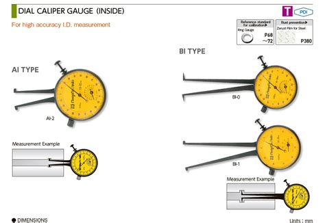 Ichiban Precision Sdn Bhd SK SK DIAL CALIPER GAUGES INSIDE