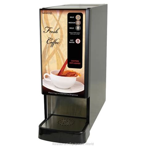 Newco LCD 1 HOT Beverage Dispenser Electric Hot Coffee Cappuccino Hot Chocolate Dispensers