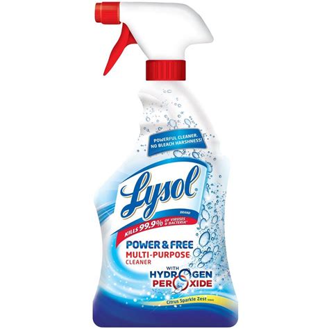 Lysol 32 Oz Citrus Power And Free Multi Cleaner 19200 89289 The Home