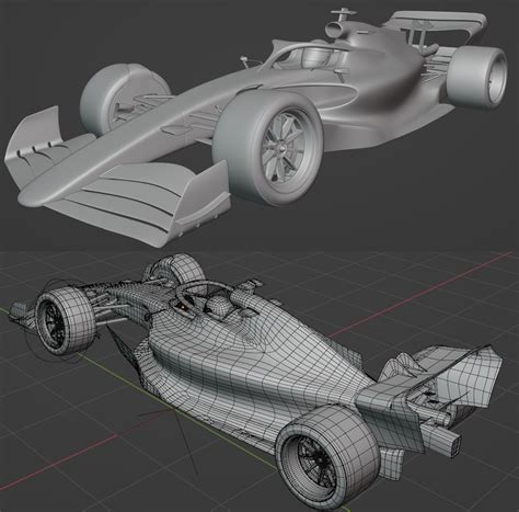 3D Printed a Formula 1 I had modeled in Blender! - Finished Projects ...